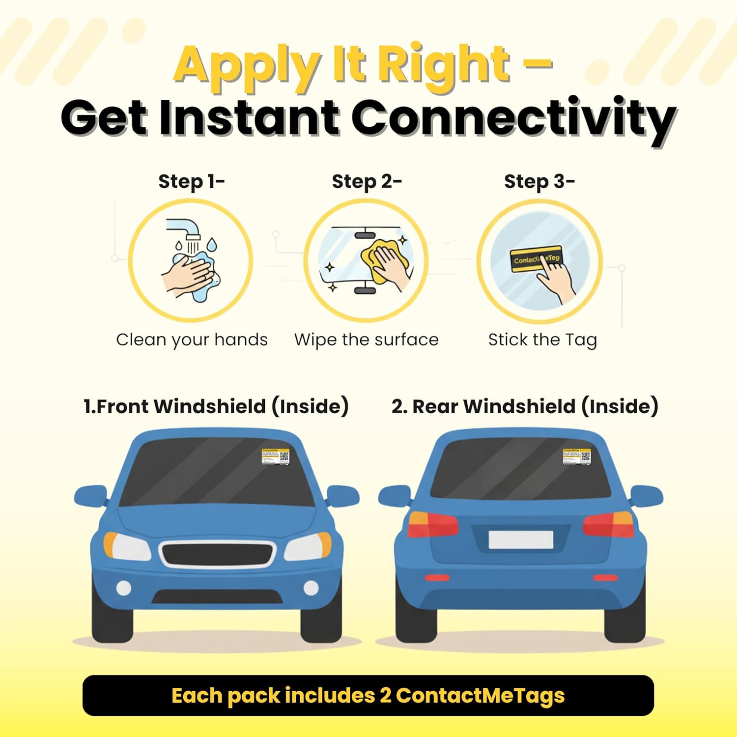 ContactMeTag - For Car